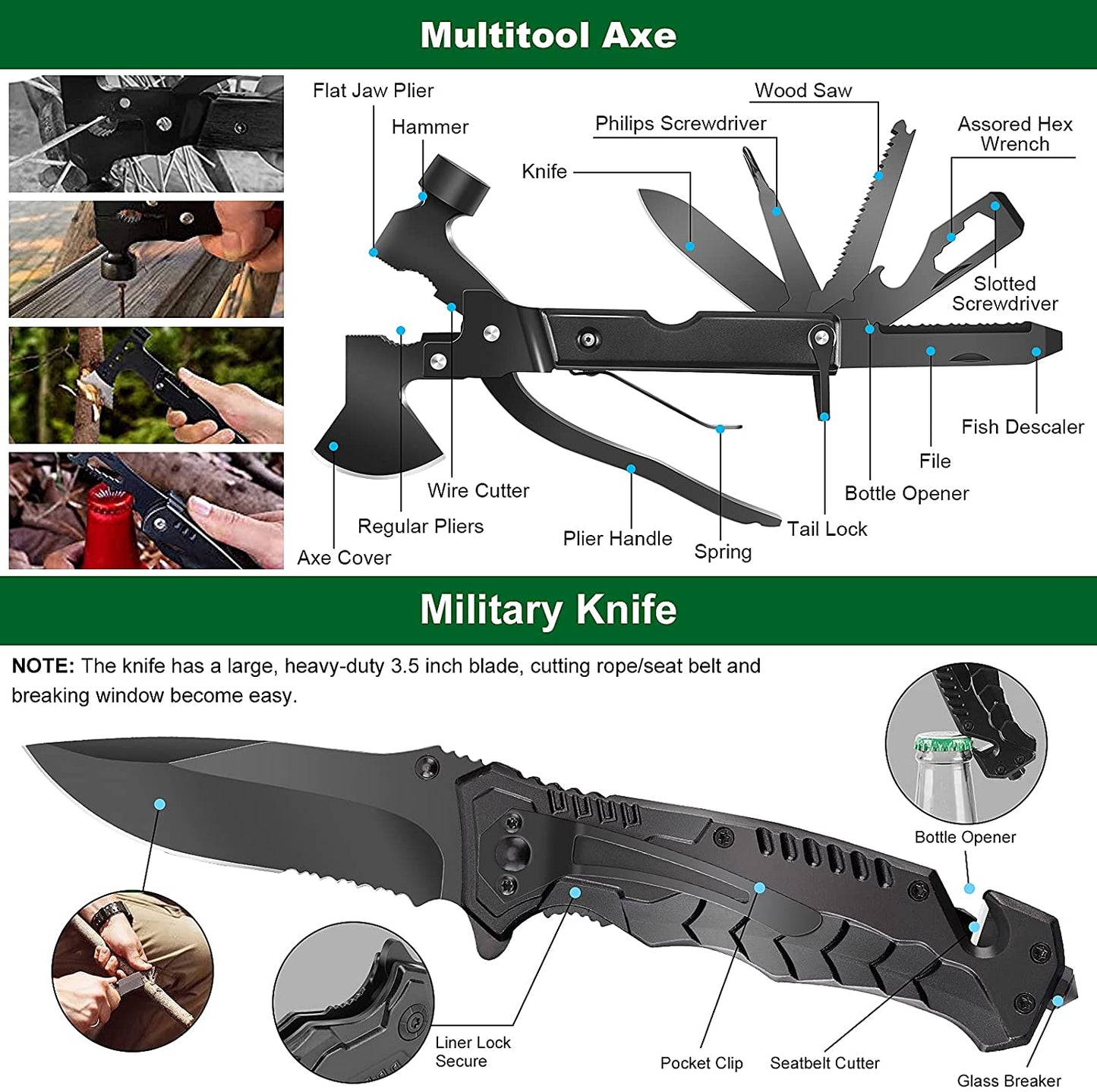 Nødtaske AK-85 - Survival bag Survival rygsæk